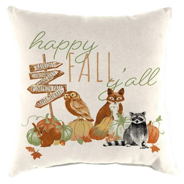 Happy fall pillow shop