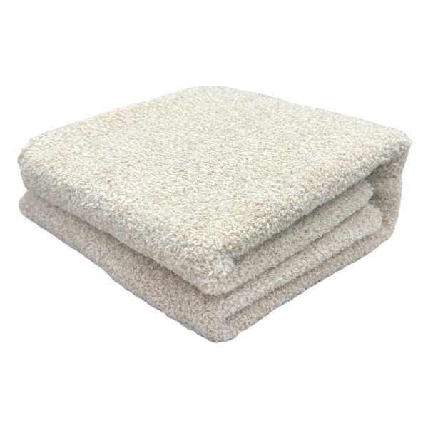 Brown Heathered Cozy Plush Throw Blanket, 50x60