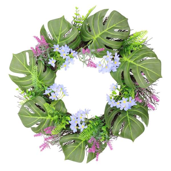 Blossom, Heather & Philo Spiral Vine Wreath, 22"