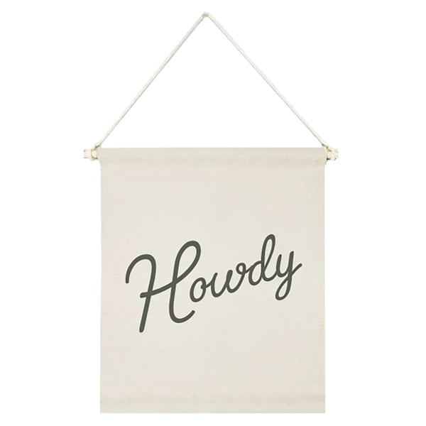 Howdy Tapestry, 12x14