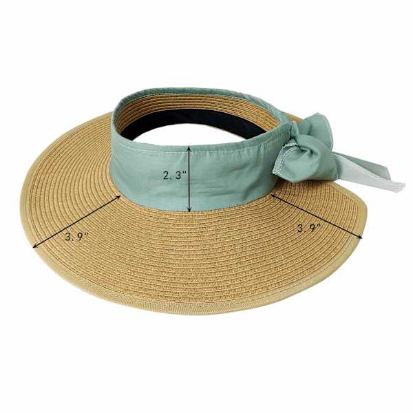 Honeybloom Garden Hat with Green Ribbon