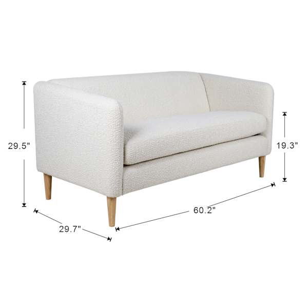 Tracey Boyd Everly Loveseat Sofa