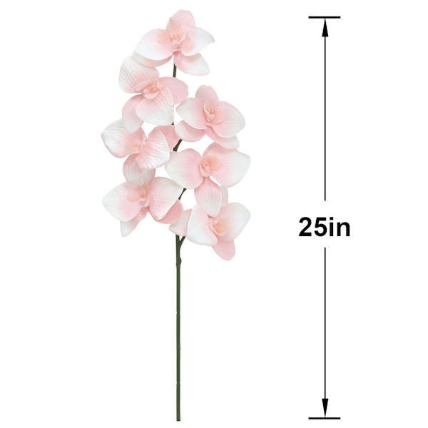 Light Pink Orchid Stem, 25"