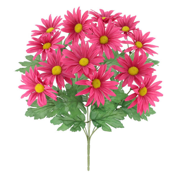 Dark Pink Daisy Bush, 18"