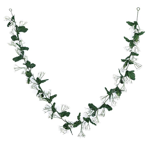White Mixed Berry Garland, 72"