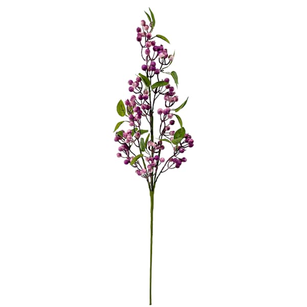 Purple Berries Stem, 33"