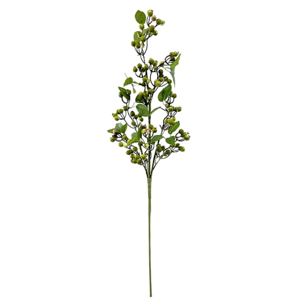 Green Berries Stem, 33"
