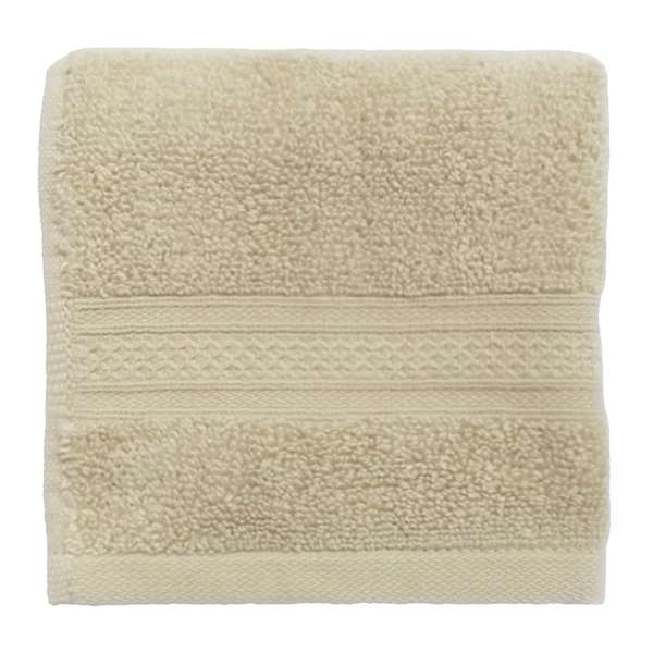 Providence Luxury Tan Washcloth, 13"