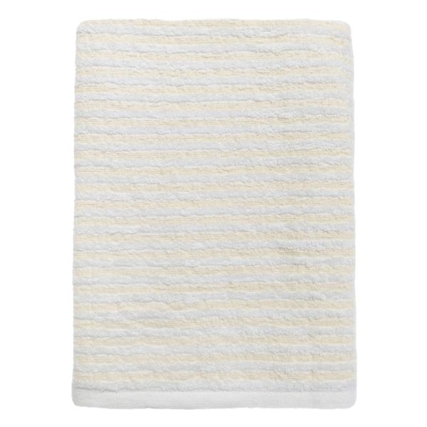 Essential Striped Yellow Bath Towel, 30x54