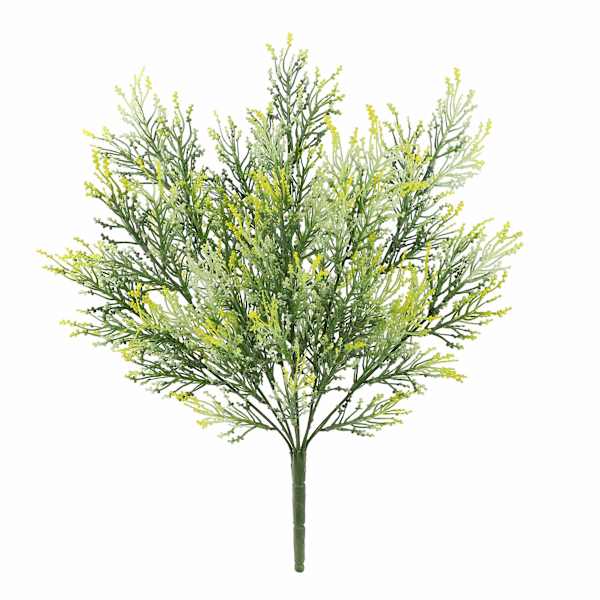 Green Heather Floral Spray, 18.5"