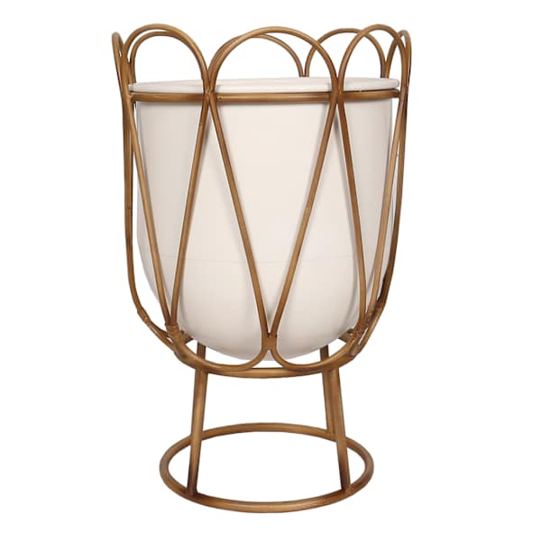 Willow Crossley Ava Metal Planter Stand, Medium