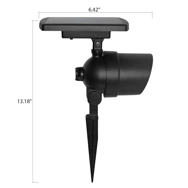 50-Lumen Black Smartfocus Spotlight