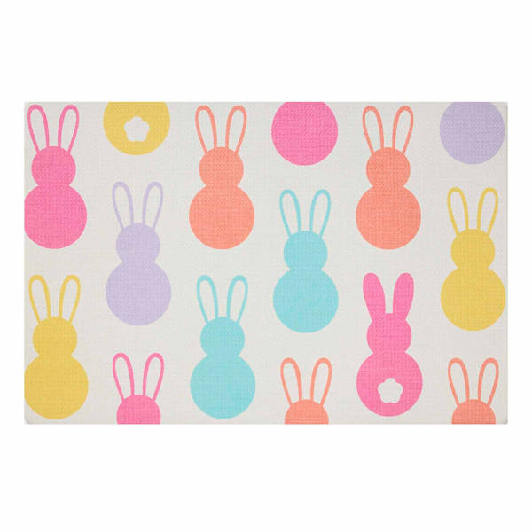 Bunny Brights Bunnies Anti-Fatigue Kitchen Mat, 20x30