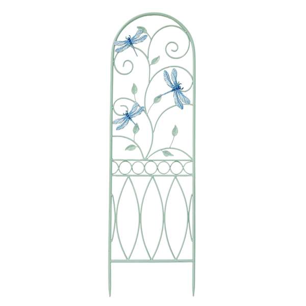Providence Metal Dragonfly Garden Trellis, 32"