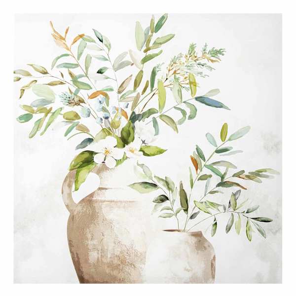 Greenery Canvas Wall Art, 32"