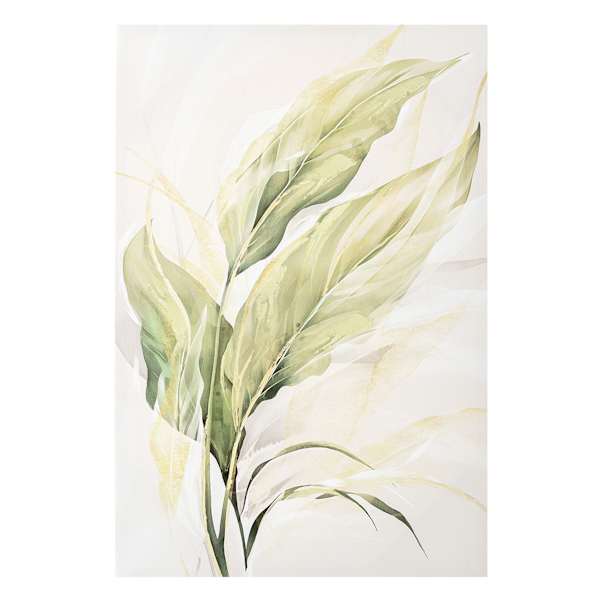 Leaves Canvas Wall Art, 24x35