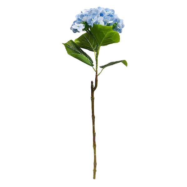 Light Blue Real-Feel Cone Hydrangea Stem, 24"