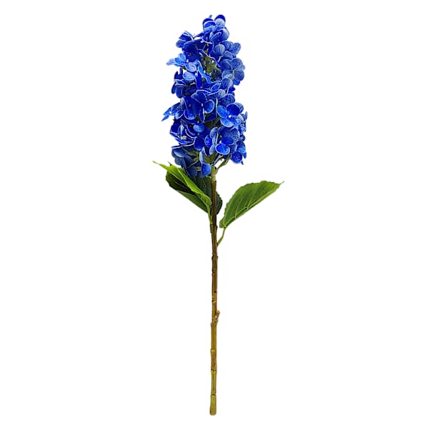 Blue Real-Feel Cone Hydrangea Stem, 24"