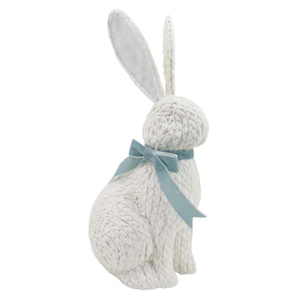 Providence White & Blue Bunny, 18"