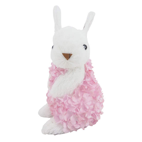 Providence Pink Hydrangea Bunny, 7"