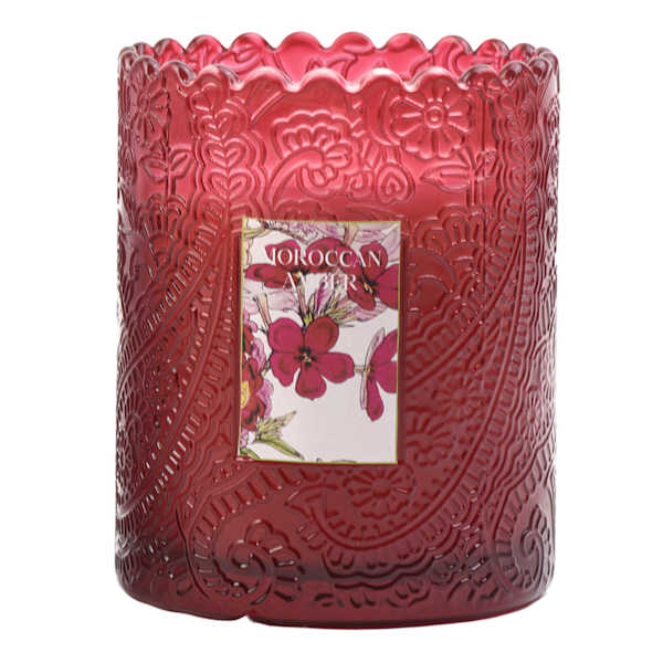 Moroccan Amber Scented Boxed Jar Candle, 6oz