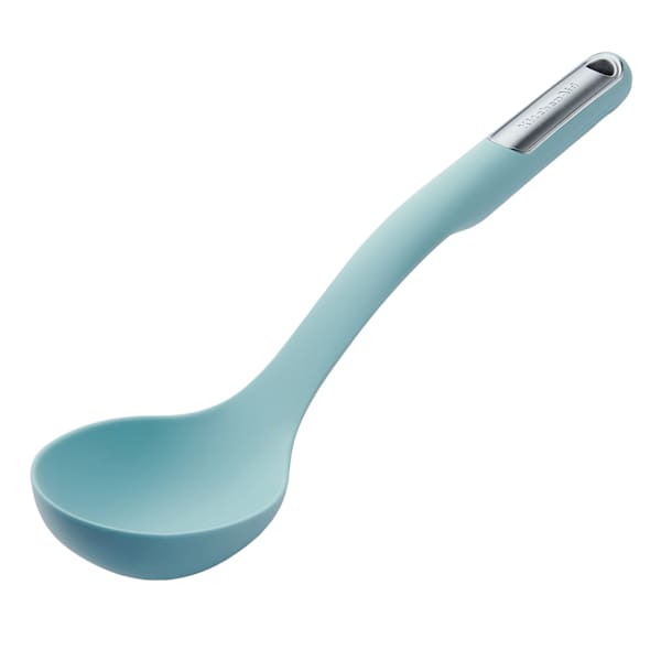 KitchenAid Mineral Water Blue Nylon Basting Spoon
