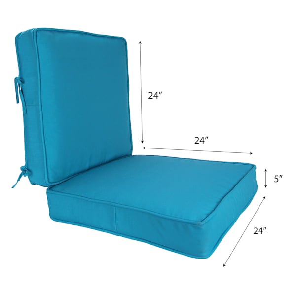 Turquoise deep seat cushions outlet