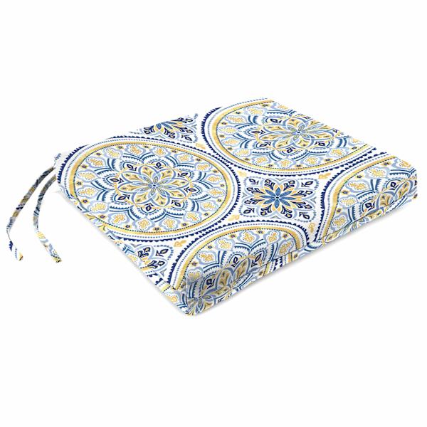 Castille Multicolor Outdoor Square Seat Cushion