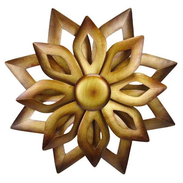 Metal Star Spinner Outdoor Wall Decor, 18"