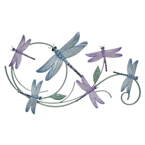 Providence Metal Dragonfly Outdoor Wall Decor, 36"