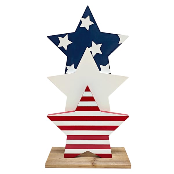 Patriotic Stars Decor, 26.5"