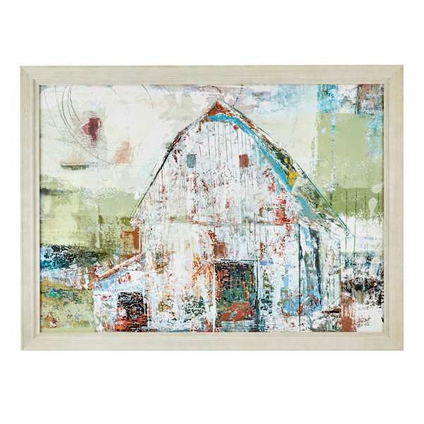 Framed Rustic Farm Wall Art, 60x45