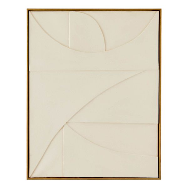Crosby St. Framed Abstract Canvas Wall Art, 29x36