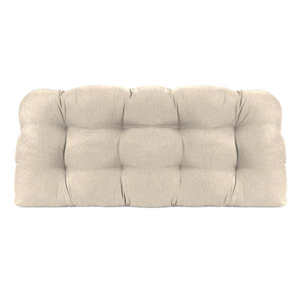 Tahiti Beige Outdoor Wicker Settee Cushion