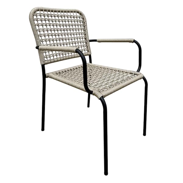 Crosby St. Byron Rope Patio Chair, Tan