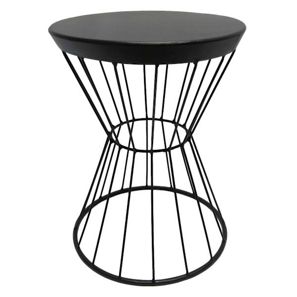 Black Metal Plant Stand, 15x11