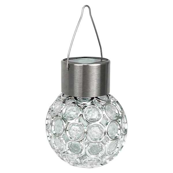 Color Changing Crystalline Outdoor Solar Light