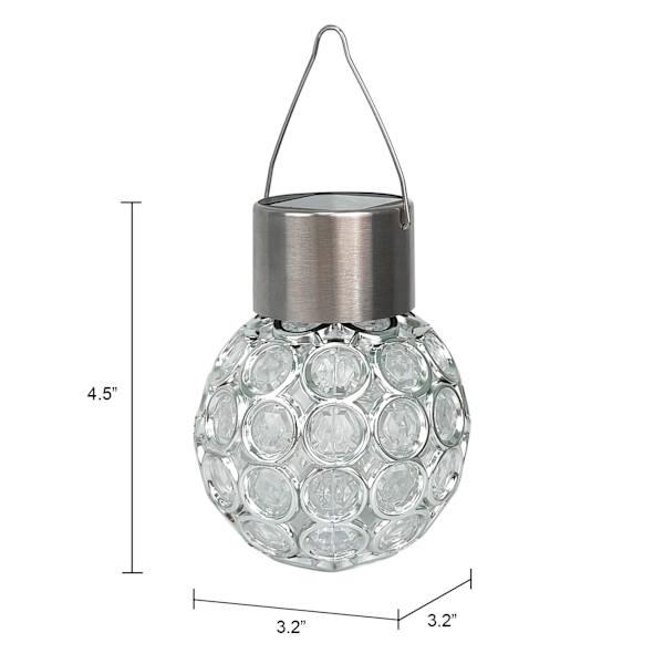 Color Changing Crystalline Outdoor Solar Light