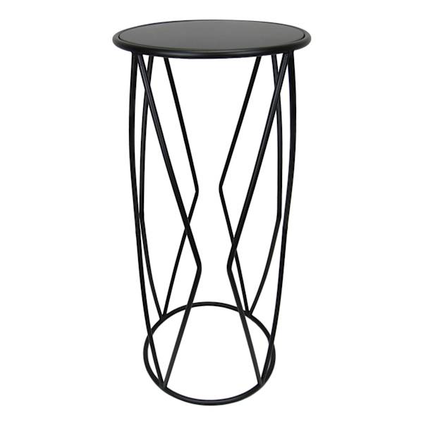 Providence Black Metal Plant Stand, Small