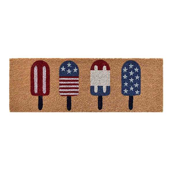 Americana Popsicles Coir Mat, 10x30