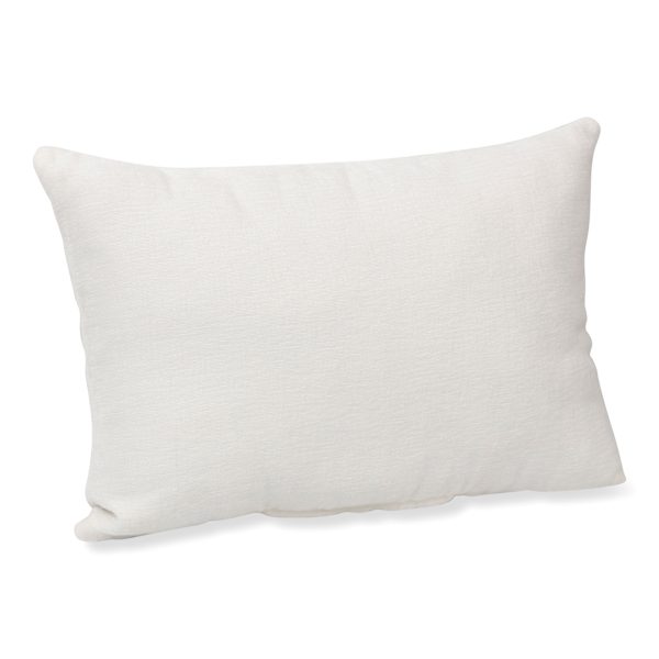 Reese Ivory Chenille Throw Pillow, 14x20