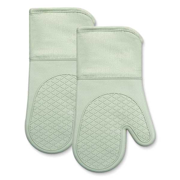 Green Silicone Oven Mitt