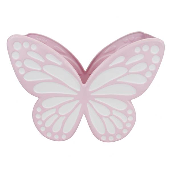 Sunny Club Pink Metal Butterfly Planter, 10"