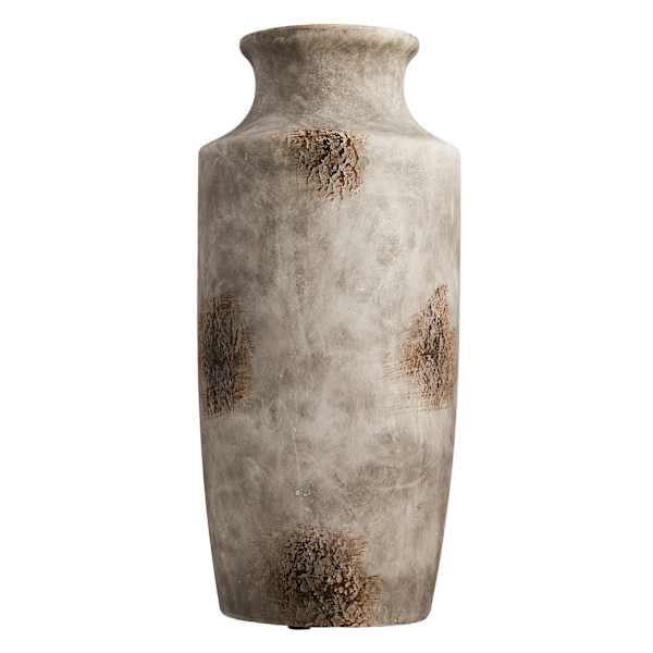 Ty Pennington Rustic Wash Ceramic Vase, 16"