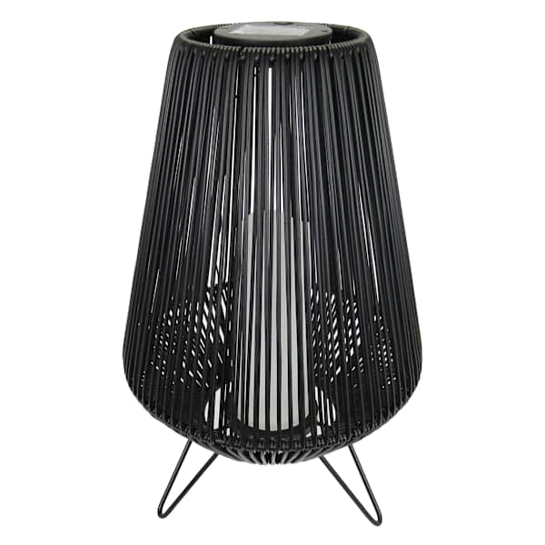 Crosby St. Modern Solar Led Candle Outdoor Lantern, 18"