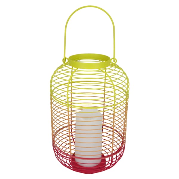 Oh Joy! Wire Ombre LED Outdoor Lantern, 12"