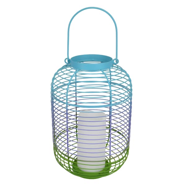 Oh Joy! Wire Ombre LED Outdoor Lantern, 12"