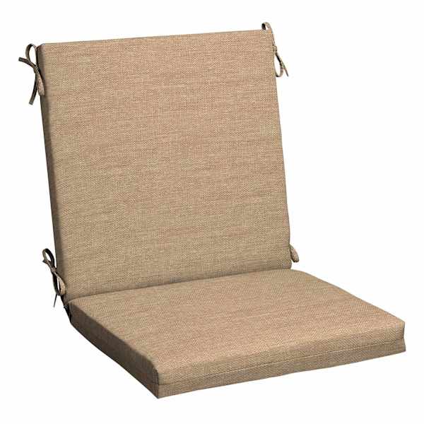 Neutral Tempo Grain Premium Woven Outdoor Hinged Cushion
