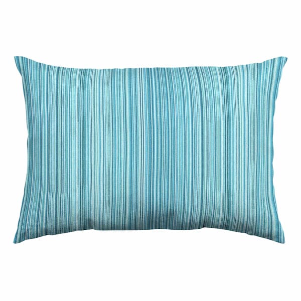 Sea Breeze Premium Woven Lumbar Outdoor Throw Pillow, 14x20