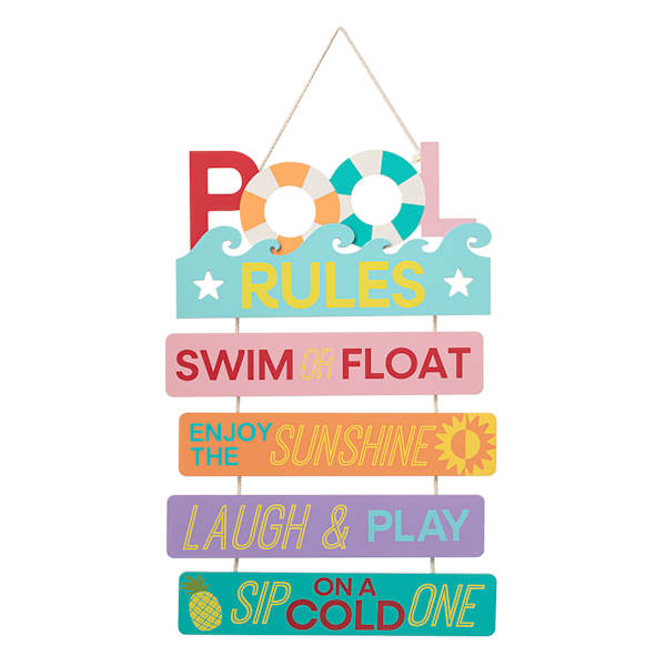 Oh Joy! Pool Wall Decor, 16"